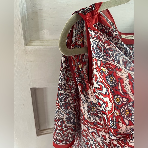 Max Studio Red Blouse - Picture 2 of 6